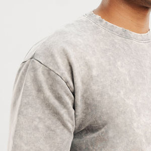 Camiseta personalizada para hombre, talla grande, transpirable, estampada, de secado rápido, de algodón jersey de alta calidad, corte holgado. - Product Image 2