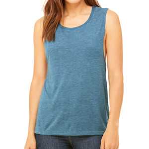Camiseta sin mangas azul turquesa para mujer 2026, ligera y casual, ideal para yoga, gimnasio, entrenamiento y uso diario en verano. - Product Image 2