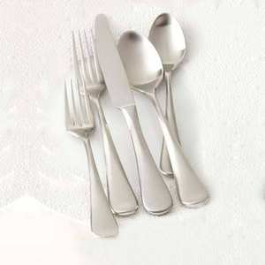 Couverts en acier inoxydable à poignée gravée ornée de haute qualité 5 pièces pour les fêtes choix élégant améliorer les banquets de mariage formels - Product Image 5