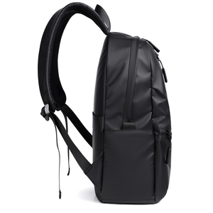 Mochila de Cuero de Diseño, Mochila Casual de Cuero, Mochila de Cuero Resistente, Estilo con Bolsillos Utilitarios - Product Image 3