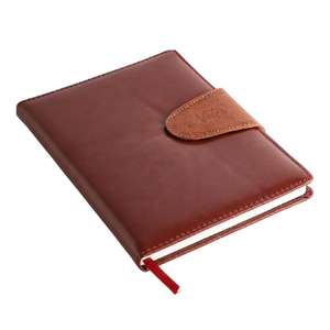 Carnet de notes A5 en cuir PU avec serrure, journal élégant pour le bureau, l'école, les affaires, les voyages, 200 pages - Product Image 2