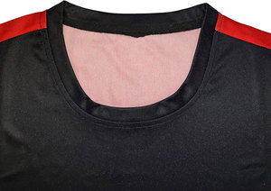 เสื้อแขนสั้นผ้าโพลีเอสเตอร์100% รอยยับของผู้ชายระบายอากาศได้ดีแห้งเร็วไม่ยับย่นปรับแต่งได้ - Product Image 4