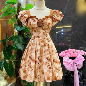 Stylish Women's elegant <b>dress</b> Short-Sleeve <b>Dress</b> Perfectly Blending Elegance Comfort Casual Formal for Various Events <b>Maxi</b> <b>Silk</b> - Product Image 1