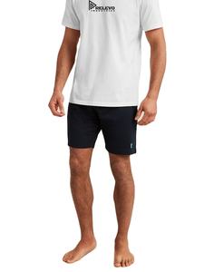 กางเกงขาสั้นลำลองผู้ชายผ้าฝ้าย 100% เอวยางยืดระบายอากาศได้ดี ความยาวระดับเข่า รุ่นใหม่ คุณภาพดี ขายส่ง รับผลิตตามแบบ - Product Image 6