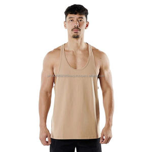 Débardeur Homme en Coton de Haute Qualité pour l'Été, Service OEM, Débardeur de Sport et de Fitness pour Homme, 100% Coton, 2025 - Product Image 1