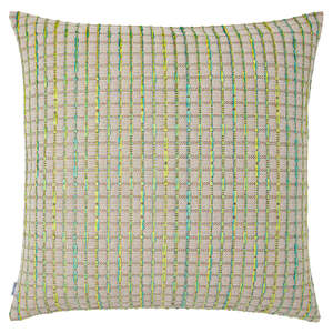 Sol 060 Mode Living <b>Cushion</b> Pillow <b>Cover</b> 50% Cotton 35% Polyester 15% Viscose Grid/Check Pattern Casual/Coastal/Contemporary - Product Image 1