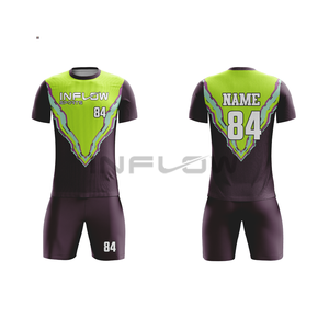 Uniformes de football pour jeunes et adultes, maillots de football personnalisés à impression numérique pour hommes, vêtements de sport de club à séchage rapide, 100% polyester - Product Image 4