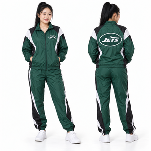 Conjuntos de Chaqueta Cortavientos para Mujer, Diseños Modernos para Uso Diario, Chaqueta con Estampados Gráficos y Pantalones a Juego, Dos Piezas - Product Image 5