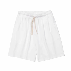 Pantalones Cortos Deportivos de Cintura Alta para Hombre, con Logotipo Personalizado, Color Sólido, 100% Poliéster, Secado Rápido, Talla Grande, para Playa - Product Image 4