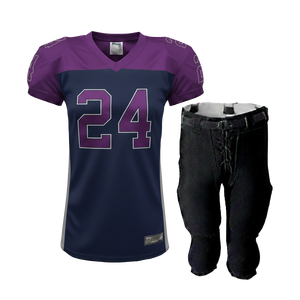Uniforme de Fútbol Americano Profesional para Adultos, Temporada Completa, Jersey de Poliéster 220GSM, Transpirable, de Secado Rápido, con Nombre de Equipo Personalizado - Product Image 2