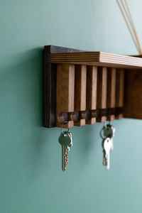 Porta Llaves de Madera Ecológico y Duradero para Colgar en la Pared, Organizador de Llaves y Correo, India - Product Image 6