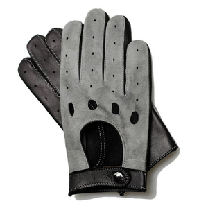 Gants de Conduite en Cuir Premium Mi-Doigts pour Hommes et Femmes 2026 GLOVES City Professionnels - Product Image 3