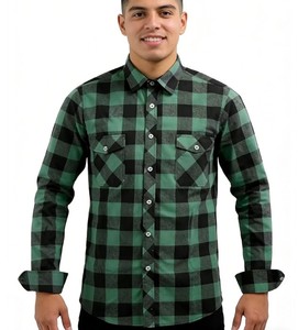 Camisas Casuales Transpirables de Algodón 100% al por Mayor, Camisas de Manga Larga con Cuello Abotonado para Hombre, Camisas Sólidas para Oficina - Product Image 5