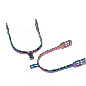 อุปกรณ์ขี่ม้าสแตนเลสสีพื้นแบบทึบ - Product Image 1