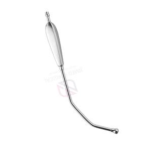 Tube d'aspiration Debakey en acier inoxydable de haute qualité, 4,25'' à pointe angulaire de 2 mm, instrument chirurgical de précision réutilisable pour usage médical - Product Image 3