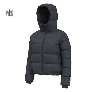Chaquetas cálidas con capucha a precio de fábrica, chaqueta Bomber de satén con cremallera completa de manga larga personalizada para hombre, chaquetas cortavientos para primavera e invierno - Product Image 4