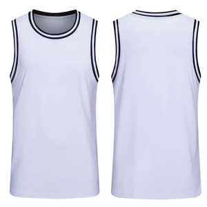 Maillots de basket-ball personnalisés 100% polyester avec logo imprimé, vêtements de sport d'équipe, maillot de basket-ball respirant et écologique, unisexe, en vente - Product Image 4
