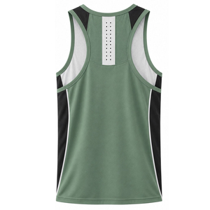 Camiseta sin Mangas Ligera de Alta Calidad para Hombre, Tejida, Transpirable, Informal, de Poliéster/Algodón, de Secado Rápido, para Fitness al Aire Libre - Product Image 2