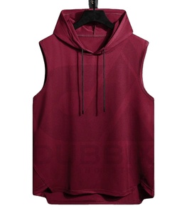 Camiseta con capucha para hombre 100% algodón personalizable pegatina diseño Color Logo Ringer camiseta - Product Image 1