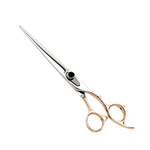 Ciseaux de coiffure professionnels pliables en acier inoxydable 4Cr13, légers, à manche moyen, pour droitiers, vente en gros, nouveauté - Product Image 1
