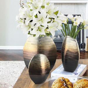 ชุดแจกันเคลือบผงสำหรับตกแต่งบ้านกระถางดอกไม้แบบแฟนซี - Product Image 6