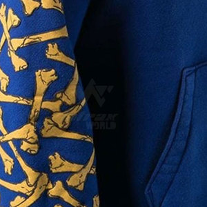 ออกแบบมาเพื่อการสวมใส่แบบเลเยอร์ดิ้งในเสื้อฮู้ดดี้ผู้ชายไซส์ใหญ่ เสื้อฮู้ดดี้เนื้อหนา ทนทาน โครงสร้างผ้าแข็งแรง - Product Image 4