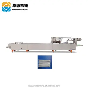 HUAYUAN Nasal Throat Swab Cotton Automatische medizinische sterile Tupfer Stick Hot Sealing Blister Packing Machine