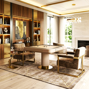 Oslo Luxury Carrom <b>Table</b> Durable Designer Wooden 4 Player <b>Game</b> <b>Table</b> Pedestal Base for Home Club - Product Image 2