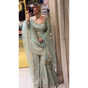 Conjunto de Top-Bottom y Dupatta para mujer - Product Image 1