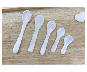 Cuillère à caviar professionnelle en coquillage pour une utilisation dans des milieux culinaires haut de gamme - Product Image 1