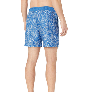 <b>Men's</b> Breathable Casual Mid Waist Drawstring Quick Dry 100% Polyester Beach <b>Swim</b> <b>Shorts</b> - Product Image 2
