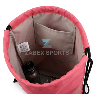 Premium <b>Drawstring</b> <b>Backpack</b> for Fitness Sports and Promotional Gifts Custom Polyester Sports Sack with Adjustable Draw Cord - Product Image 4