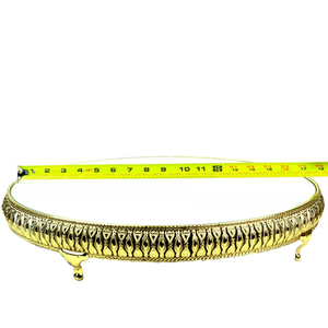 Elegant Metal Cake Stand Modern Minimalist Themed Dessert <b>Tables</b> for Weddings <b>Birthdays</b> Anniversaries Multicolor Cake Holder - Product Image 4