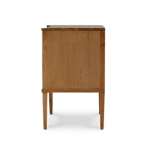 Boneda Nightsand Made Of Mahogany Wood <b>High</b> Quality With Natural Finishing For Indoor Use - Product Image 4