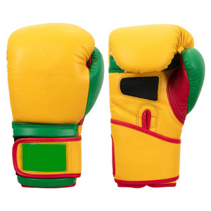 Boxing Gloves <b>Cheap</b> Leather Boxing Gloves Kids Children Boxing Gloves Professional Flame Mesh Breathable Pu Leather - Product Image 1