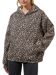 Sudadera con Capucha Vintage Lavada para Mujer, Corte Holgado, Estilo Urbano, con Logo Personalizado, Estética Clean Girl - Product Image 1