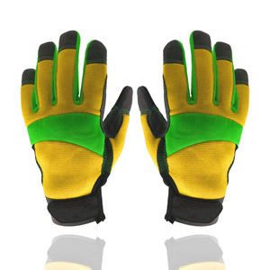 Guantes de Mecánico de Cuero Diseñados para la Seguridad de las Manos, Comodidad, Trabajo Pesado, Agarre Fuerte, Antideslizantes - Product Image 5
