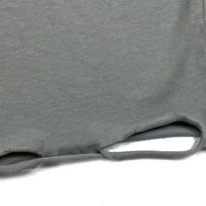 T-shirt à manches courtes pour homme, en toile 100% coton biologique, col rond, couleur unie, style décontracté, séchage rapide, respirant - Product Image 4