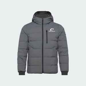 Chaqueta de Invierno con Cuello Alto y Burbujas, Ligera, con Cierre, para Hombre, con Logotipo Personalizado, Diseño de Última Moda, Alta Calidad - Product Image 3