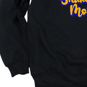 Alexa Play STM Crewneck <b>Sweatshirt</b> <b>Black</b> Women's Casual Pullover Fleece Top Graphic College Apparel Long Sleeve Cozy <b>Sweatshirt</b> - Product Image 4