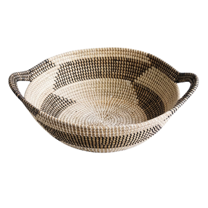 Luxury Tropical Seagrass Tray Ethically Sourced Storage <b>Basket</b> For Modern Minimalism Home Styling Projects - Product Image 1