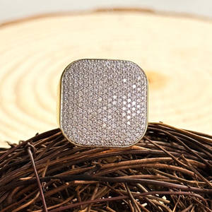 Round Brilliant Cut Moissanite Diamond Hip Hop Engagement <b>Ring</b> 925 Sterling <b>Silver</b> Platinum Plated Iced Out <b>Mens</b> Custom Jewelry - Product Image 3