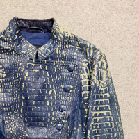 Veste en cuir respirante pour homme, nouvelle collection, en cuir de vachette, vente en gros