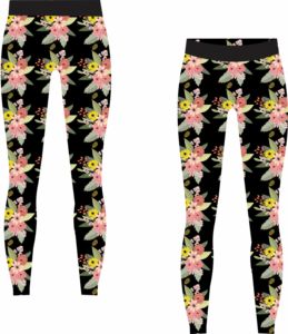 OEM <b>High</b> <b>Waisted</b> Women's Fitness Clothing New Arrival Yoga Pants with Pockets Gym <b>Leggings</b> with Print Pattern - Product Image 6