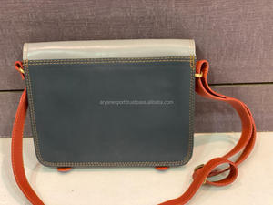 Nouvel arrivage de sacs à bandoulière en cuir de fourrure métallique recyclé pour femmes véritables sacs à bandoulière multicolores sacs à bandoulière de luxe fabriqués à la main - Product Image 5