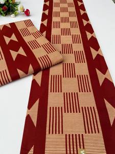 Tissu en coton imprimé africain et pagne nigérian authentiques à motifs audacieux pour le marché du vêtement en Afrique du Sud - Product Image 3