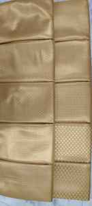 Tissu de brocart de luxe 100% polyester, tissage jacquard indien Banarasi, motif floral, doux, résistant à l'abrasion, robes de mariée - Product Image 5