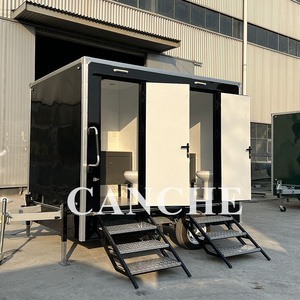 Remorque de toilette Remorque de toilette portable de toilette portable mobile à vendre - Product Image 3