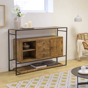 Aparador Vandana Radiant Arista de metal y madera de mango - Product Image 1