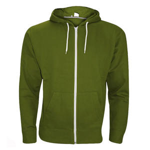 Nouveaux sweats à capuche et pulls amples en coton pour hommes et femmes, unisexe, vierges, surdimensionnés, avec broderie de logo personnalisée, grandes tailles, à fermeture éclair - Product Image 1